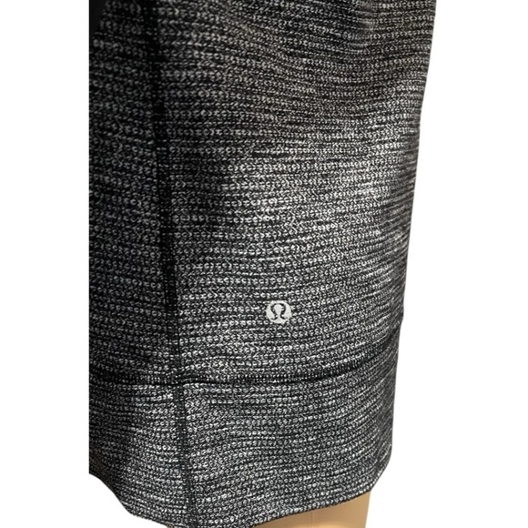 Lululemon Athletica Daily Yoga Black/Gray Coco Pique Jacket Size 8 - Picture 6 of 11